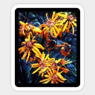 Sunflowers/ Black-eyed Susans/ Flowers Sticker